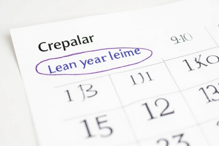 Un calendrier avec une date encerclée, symbolisant la mise à jour régulière des politiques.